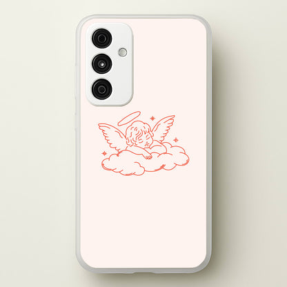 Angel - Clean Girl Aesthetic  - Clean Girl Aesthetic Phone Case for Galaxy A15