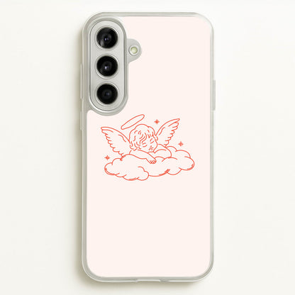 Angel - Clean Girl Aesthetic  - Clean Girl Aesthetic Phone Case for Galaxy A56