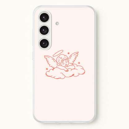 Angel - Clean Girl Aesthetic  - Clean Girl Aesthetic Phone Case for Galaxy S24 Plus