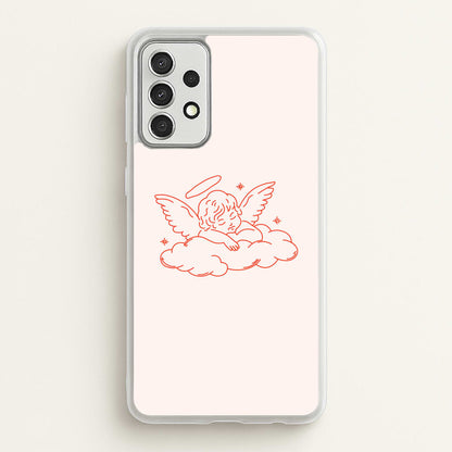 Angel - Clean Girl Aesthetic  - Clean Girl Aesthetic Phone Case for Galaxy A52 / A52s