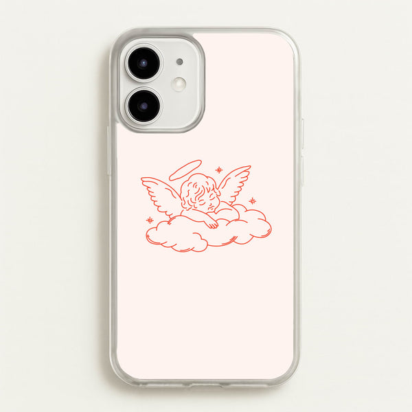 Angel - Clean Girl Aesthetic  - Clean Girl Aesthetic Phone Case for iPhone 12 Mini