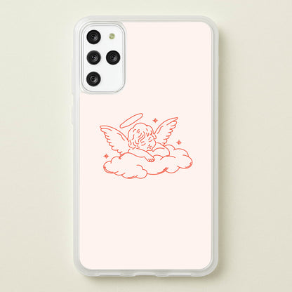 Angel - Clean Girl Aesthetic  - Clean Girl Aesthetic Phone Case for Galaxy S20 Plus