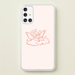 Angel - Clean Girl Aesthetic  - Clean Girl Aesthetic Phone Case for Galaxy A71