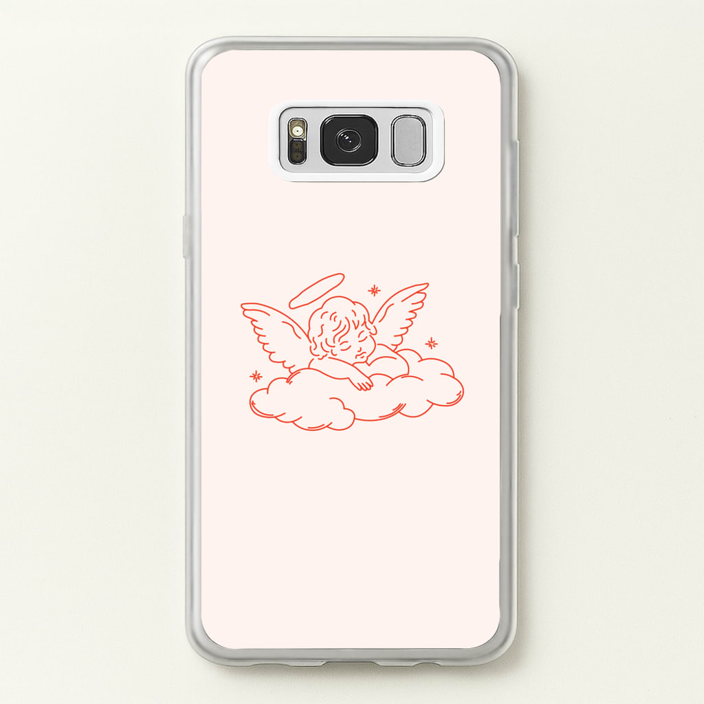 Angel - Clean Girl Aesthetic  - Clean Girl Aesthetic Phone Case for Galaxy S8 Plus