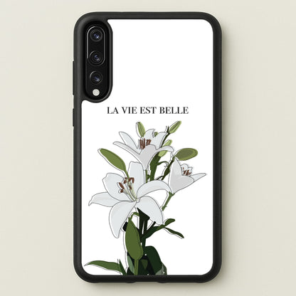La Vie Est Belle - Clean Girl Aesthetic  - Clean Girl Aesthetic Phone Case for Huawei P20 Pro