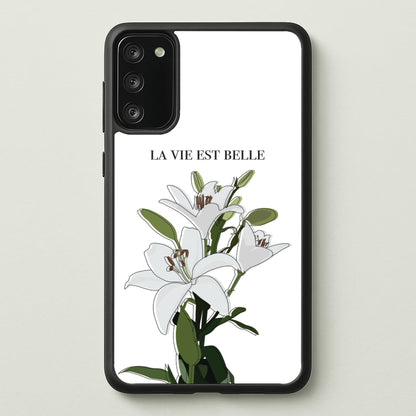 La Vie Est Belle - Clean Girl Aesthetic  - Clean Girl Aesthetic Phone Case for Galaxy S20FE