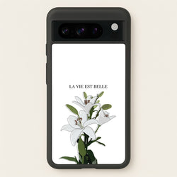 La Vie Est Belle - Clean Girl Aesthetic  - Clean Girl Aesthetic Phone Case for Google Pixel 8 Pro