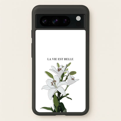 La Vie Est Belle - Clean Girl Aesthetic  - Clean Girl Aesthetic Phone Case for Google Pixel 8 Pro