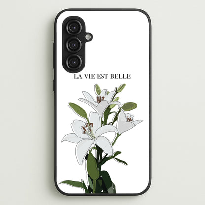 La Vie Est Belle - Clean Girl Aesthetic  - Clean Girl Aesthetic Phone Case for Galaxy S23FE