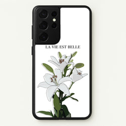 La Vie Est Belle - Clean Girl Aesthetic  - Clean Girl Aesthetic Phone Case for Galaxy S21 Ultra