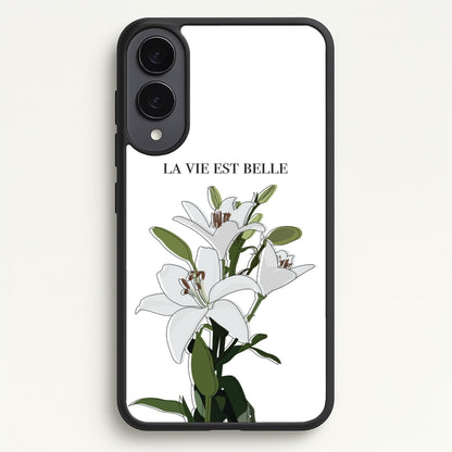 La Vie Est Belle - Clean Girl Aesthetic  - Clean Girl Aesthetic Phone Case for Galaxy S25 Edge