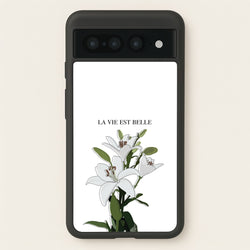La Vie Est Belle - Clean Girl Aesthetic  - Clean Girl Aesthetic Phone Case for Google Pixel 7 Pro