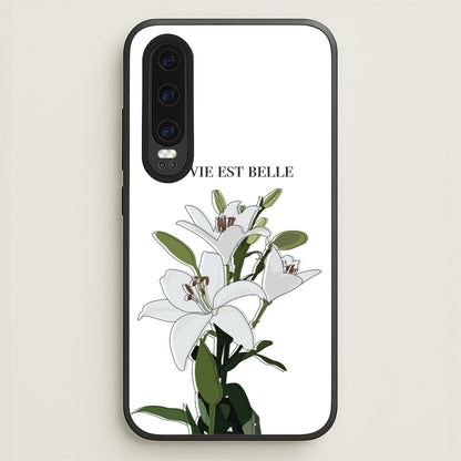 La Vie Est Belle - Clean Girl Aesthetic  - Clean Girl Aesthetic Phone Case for Huawei P30