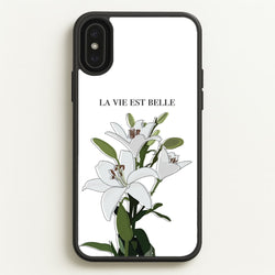 La Vie Est Belle - Clean Girl Aesthetic  - Clean Girl Aesthetic Phone Case for iPhone XS Max