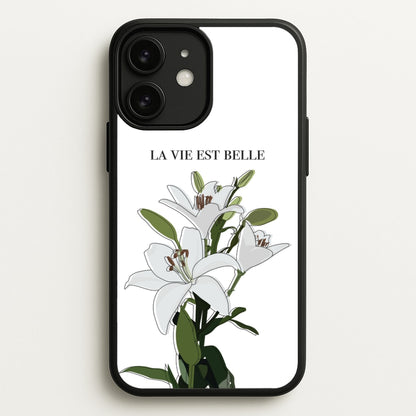 La Vie Est Belle - Clean Girl Aesthetic  - Clean Girl Aesthetic Phone Case for iPhone 11