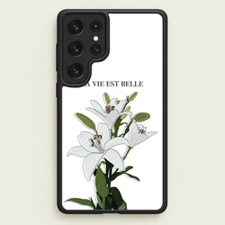 La Vie Est Belle - Clean Girl Aesthetic  - Clean Girl Aesthetic Phone Case for Galaxy S22 Ultra