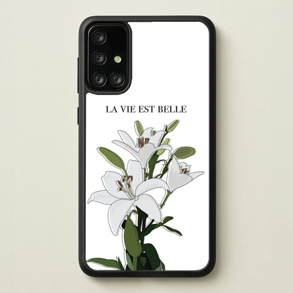 La Vie Est Belle - Clean Girl Aesthetic  - Clean Girl Aesthetic Phone Case for Galaxy A71