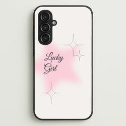 Lucky Girl - Clean Girl Aesthetic  - Clean Girl Aesthetic Phone Case for Galaxy S23FE