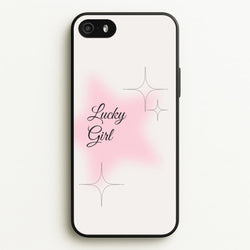 Lucky Girl - Clean Girl Aesthetic  - Clean Girl Aesthetic Phone Case for iPhone 5 / 5s / SE 2016