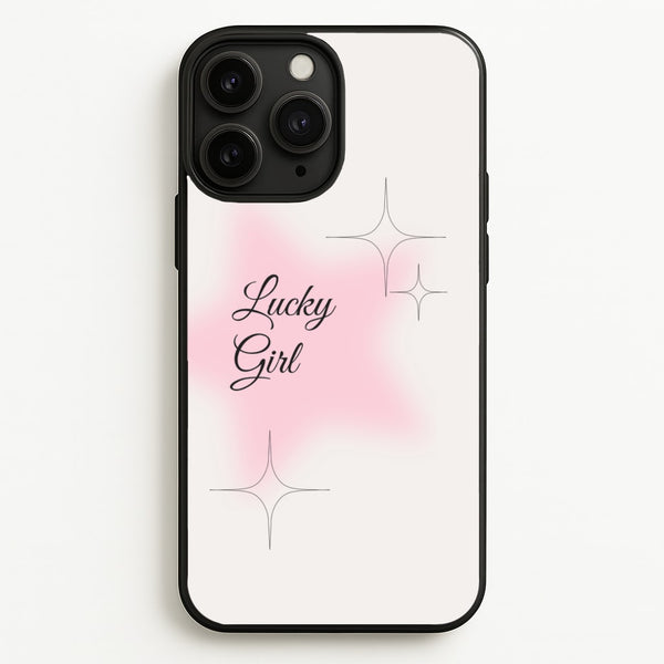 Lucky Girl - Clean Girl Aesthetic  - Clean Girl Aesthetic Phone Case for iPhone 11 Pro