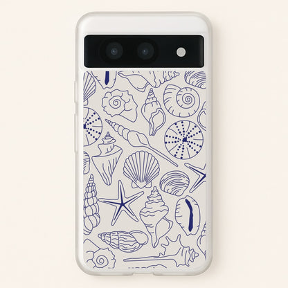 Sea Shells - Clean Girl Aesthetic  - Clean Girl Aesthetic Phone Case for Google Pixel 8a
