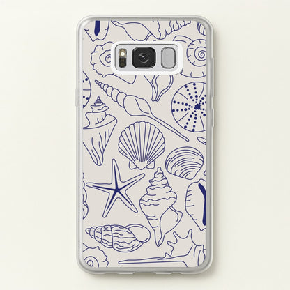 Sea Shells - Clean Girl Aesthetic  - Clean Girl Aesthetic Phone Case for Galaxy S8