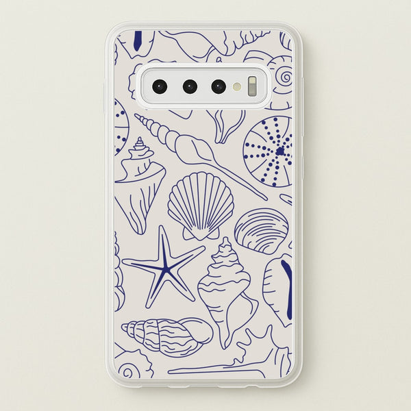 Sea Shells - Clean Girl Aesthetic  - Clean Girl Aesthetic Phone Case for Galaxy S10