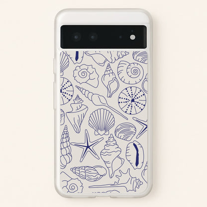 Sea Shells - Clean Girl Aesthetic  - Clean Girl Aesthetic Phone Case for Google Pixel 6