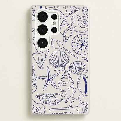 Sea Shells - Clean Girl Aesthetic  - Clean Girl Aesthetic Phone Case for Galaxy S25 Ultra