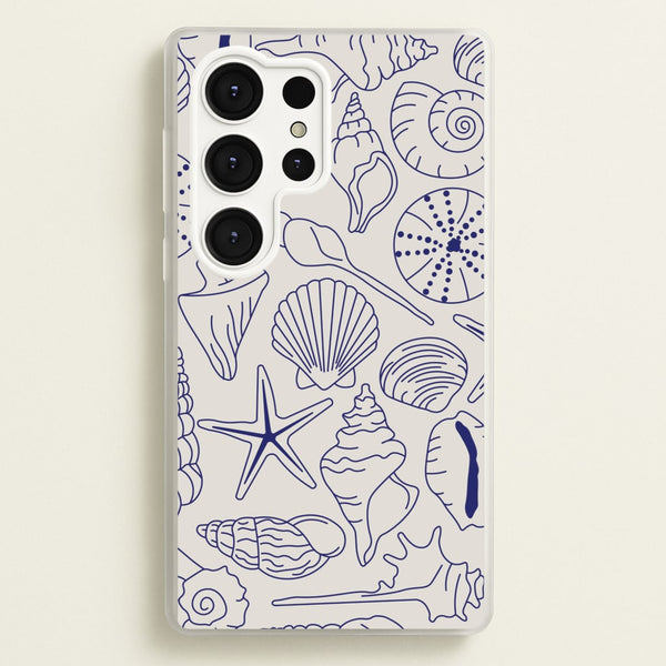 Sea Shells - Clean Girl Aesthetic  - Clean Girl Aesthetic Phone Case for Galaxy S25 Ultra