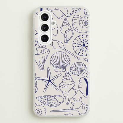 Sea Shells - Clean Girl Aesthetic  - Clean Girl Aesthetic Phone Case for Galaxy A16