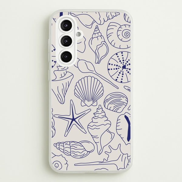 Sea Shells - Clean Girl Aesthetic  - Clean Girl Aesthetic Phone Case for Galaxy A16