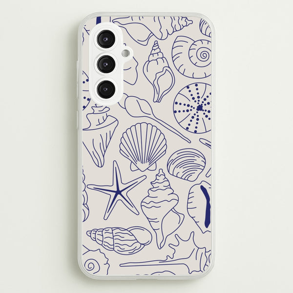 Sea Shells - Clean Girl Aesthetic  - Clean Girl Aesthetic Phone Case for Galaxy S23FE