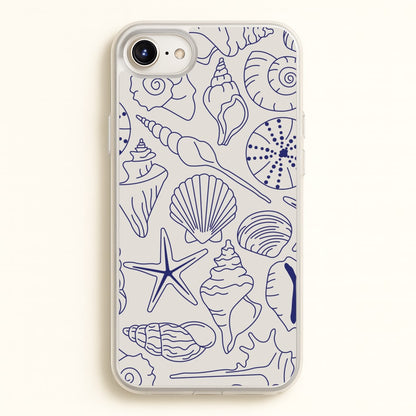 Sea Shells - Clean Girl Aesthetic  - Clean Girl Aesthetic Phone Case for iPhone 6 Plus / 7 Plus / 8 Plus