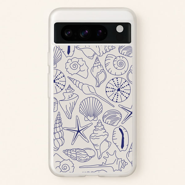 Sea Shells - Clean Girl Aesthetic  - Clean Girl Aesthetic Phone Case for Google Pixel 8 Pro