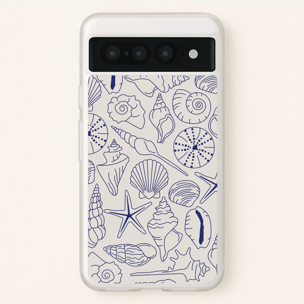 Sea Shells - Clean Girl Aesthetic  - Clean Girl Aesthetic Phone Case for Google Pixel 7 Pro