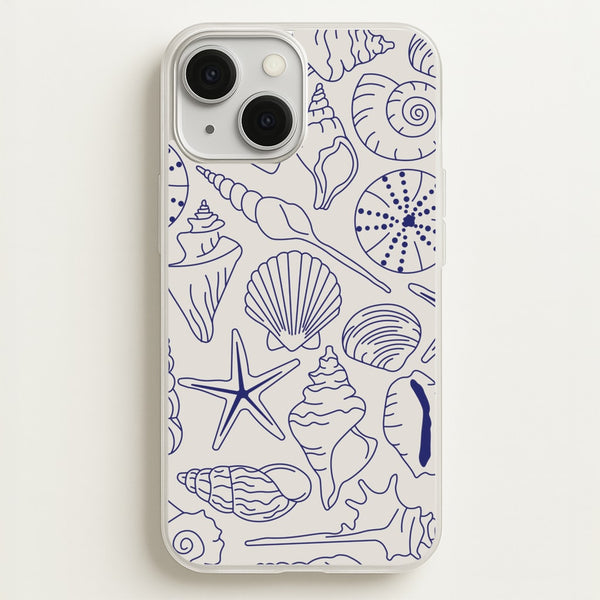 Sea Shells - Clean Girl Aesthetic  - Clean Girl Aesthetic Phone Case for iPhone 13