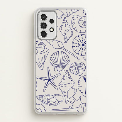 Sea Shells - Clean Girl Aesthetic  - Clean Girl Aesthetic Phone Case for Galaxy A52 / A52s