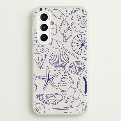 Sea Shells - Clean Girl Aesthetic  - Clean Girl Aesthetic Phone Case for Galaxy A14