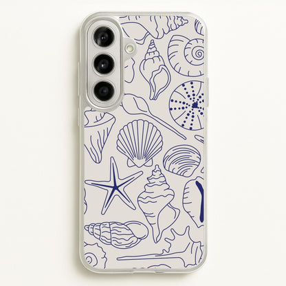 Sea Shells - Clean Girl Aesthetic  - Clean Girl Aesthetic Phone Case for Galaxy A56