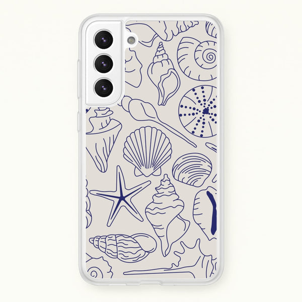 Sea Shells - Clean Girl Aesthetic  - Clean Girl Aesthetic Phone Case for Galaxy S21