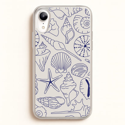 Sea Shells - Clean Girl Aesthetic  - Clean Girl Aesthetic Phone Case for iPhone XR