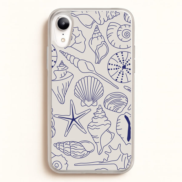 Sea Shells - Clean Girl Aesthetic  - Clean Girl Aesthetic Phone Case for iPhone XR