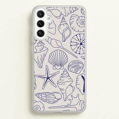 Sea Shells - Clean Girl Aesthetic  - Clean Girl Aesthetic Phone Case for Galaxy A36