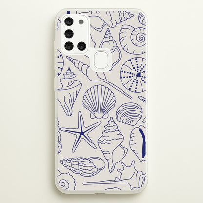 Sea Shells - Clean Girl Aesthetic  - Clean Girl Aesthetic Phone Case for Galaxy A21s