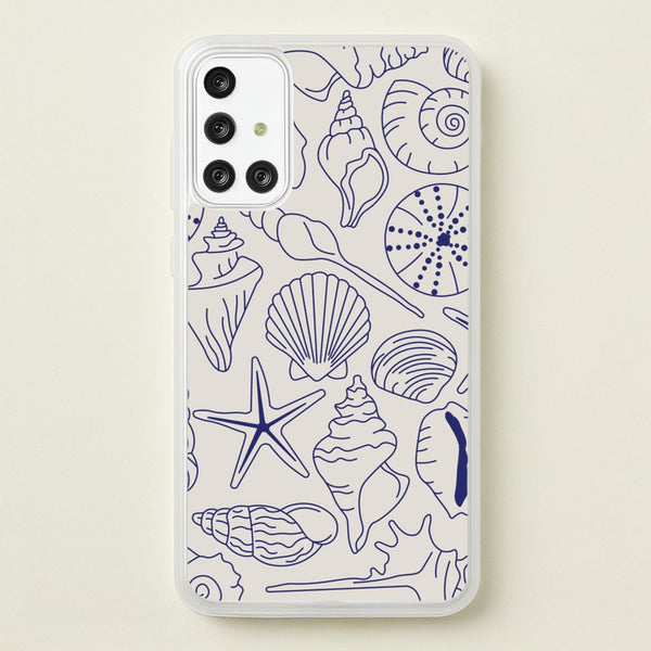 Sea Shells - Clean Girl Aesthetic  - Clean Girl Aesthetic Phone Case for Galaxy A71