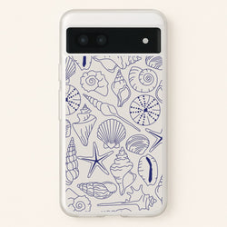 Sea Shells - Clean Girl Aesthetic  - Clean Girl Aesthetic Phone Case for Google Pixel 7a