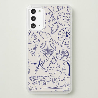 Sea Shells - Clean Girl Aesthetic  - Clean Girl Aesthetic Phone Case for Galaxy Note 20