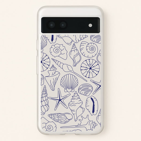 Sea Shells - Clean Girl Aesthetic  - Clean Girl Aesthetic Phone Case for Google Pixel 6a
