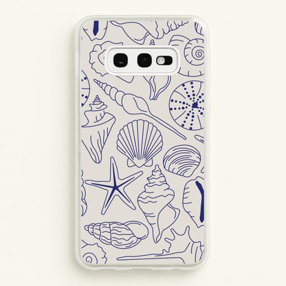 Sea Shells - Clean Girl Aesthetic  - Clean Girl Aesthetic Phone Case for Galaxy S10e